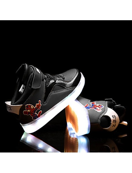 LED Shose Boys' Shoes Casual Fashion Sneakers Black / Blue / Red / White  