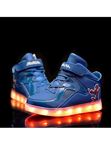 LED Shose Boys' Shoes Casual Fashion Sneakers Black / Blue / Red / White  